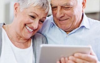 older people using technology